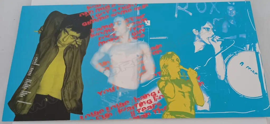 Iggy Pop, Rock Action  "20 Iggy Nuggets", (Double Album), (White Vinyl) Image 1++